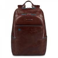 Рюкзак Piquadro Blue Square 13", коричневый, 27,5х39х15 см, 16 л