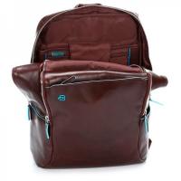 Рюкзак Piquadro Blue Square 13", коричневый, 27,5х39х15 см, 16 л