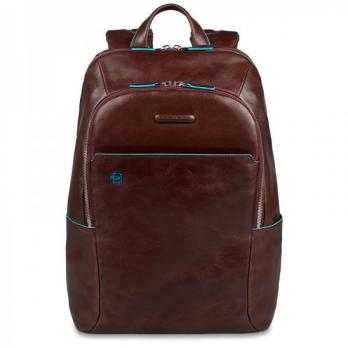 Рюкзак Piquadro Blue Square 13", коричневый, 27,5х39х15 см, 16 л
