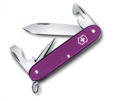 Нож Victorinox Pioneer Alox, 93 мм, 8 функций, фиолетовый