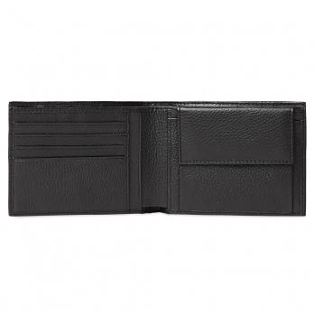 Кошелек Piquadro Modus, черный, 12,5x9x2,5 см