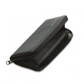 Портмоне Piquadro Modus, цвет черный, 19x10x2,2 см