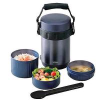 Термос для еды многофункциональный Thermos JBG-2000 (2 литра), синий