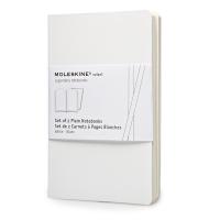 Набор 2 блокнота Moleskine Volant Pocket, цвет белый, без разлиновки