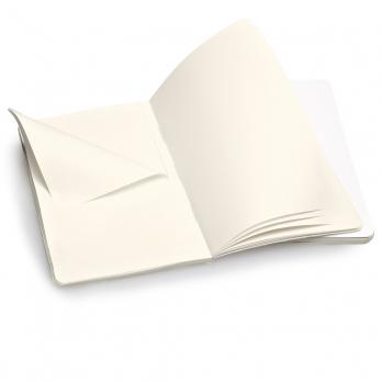 Набор 2 блокнота Moleskine Volant Pocket, цвет белый, без разлиновки