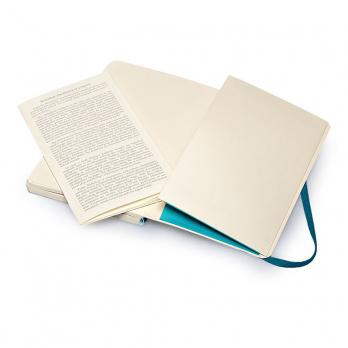 Блокнот Moleskine Classic Soft Pocket, цвет бирюзовый, в линейку