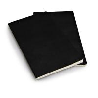 Набор 2 блокнота Moleskine Volant Large, цвет черный, без разлиновки