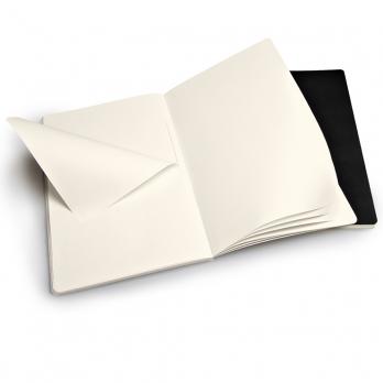Набор 2 блокнота Moleskine Volant Large, цвет черный, без разлиновки