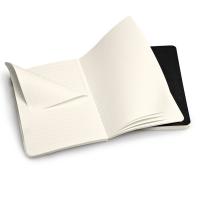 Набор 2 блокнота Moleskine Volant Pocket, цвет черный, в линейку
