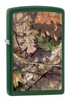 Зажигалка Zippo MOSSY OAK® BREAK-UP с покрытием Green Matte, латунь/сталь, зелёная, 36x12x56 мм