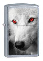 Зажигалка Zippo Classic с покрытием Street Chrome™, латунь/сталь, серебристая, матовая, 36x12x56 мм