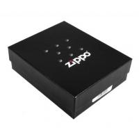 Зажигалка Zippo Classic с покрытием Black Matte, латунь/сталь, чёрная, матовая, 36x12x56 мм