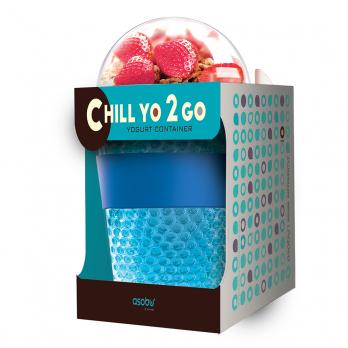 Контейнер Asobu Chill yo 2 go (0,38 литра), серый*