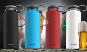 Термос Asobu Mighty flask (1,1 литра), черный