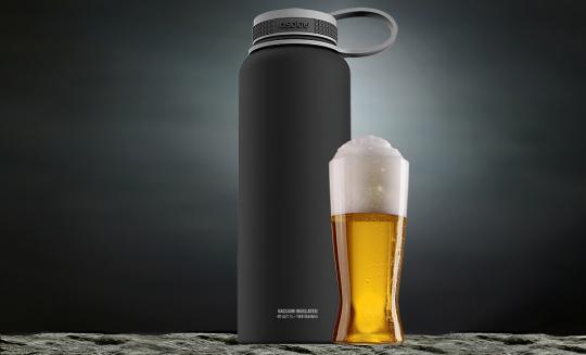 Термос Asobu Mighty flask (1,1 литра), черный