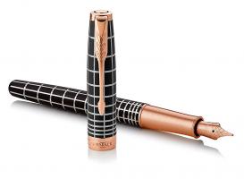 Parker Sonnet Premium Masculine - Brown PGT,  перьевая ручка, F