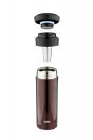 Термокружка Thermos TCMK-500 CBW (0,5 литра) с ситом, коричневая