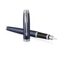Parker IM Core - Matte Blue CT, перьевая ручка, F*