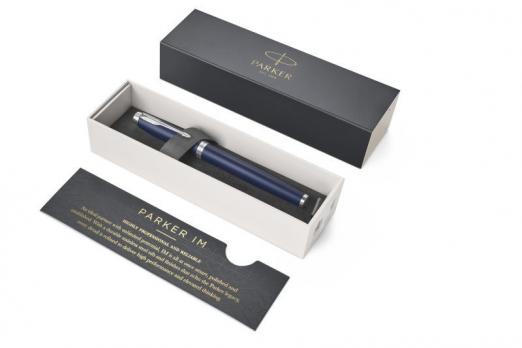 Parker IM Core - Matte Blue CT, перьевая ручка, F*