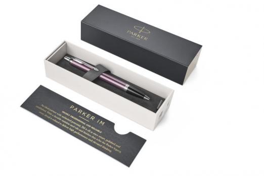 Parker IM Core - Light Purple CT, шариковая ручка, M*