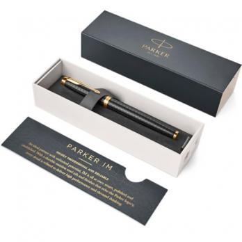 Parker IM Premium - Black GT, ручка-роллер, F, BL*