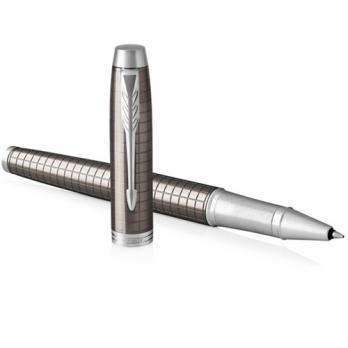 Parker IM Premium - Dark Espresso CT, ручка-роллер, F, BL