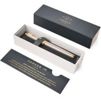 Parker IM Premium - Grey GT, перьевая ручка, F