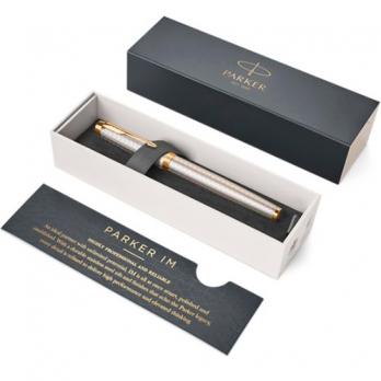 Parker IM Premium - Grey GT, перьевая ручка, F