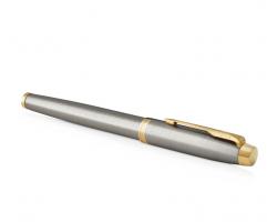Parker IM Core - Brushed Metal GT, перьевая ручка, F*