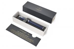 Parker IM Core - Matte Blue CT, ручка-роллер, F, BL*