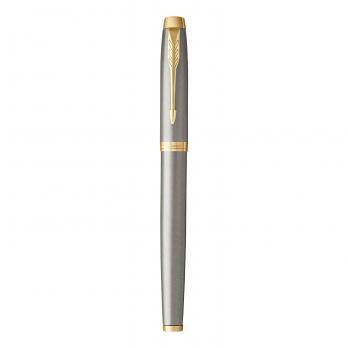 Parker IM Core - Brushed Metal GT, ручка-роллер, F, BL*