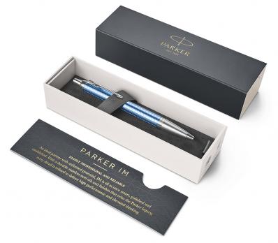 Parker IM Premium - Blue CT, шариковая ручка, M