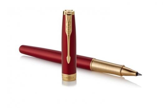 Parker Sonnet Core- LaqRed GT, ручка-роллер, F, BL