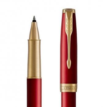 Parker Sonnet Core- LaqRed GT, ручка-роллер, F, BL