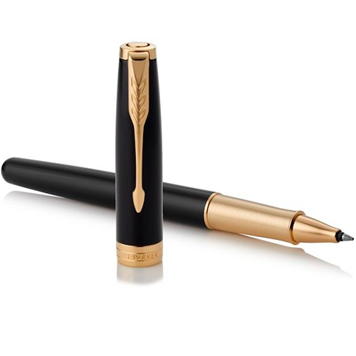 Parker Sonnet Core - Matte Black GT, ручка-роллер, F, BL*