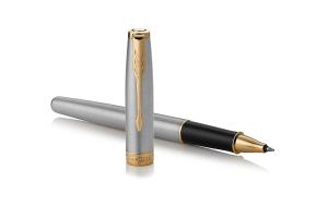 Parker Sonnet Core - Stainless Steel GT, ручка-роллер, M, BL