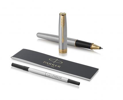 Parker Sonnet Core - Stainless Steel GT, ручка-роллер, M, BL