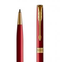 Parker Sonnet Core - LaqRed GT SLIM, шариковая ручка, M, BL