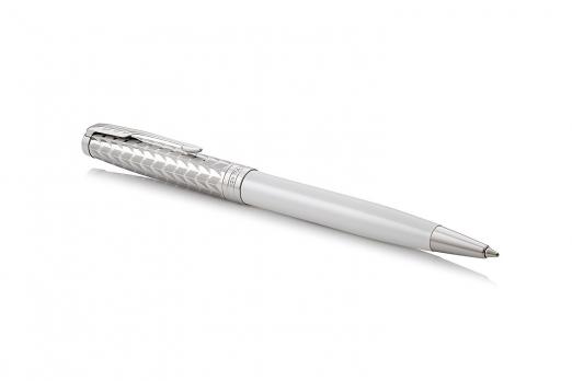 Parker Sonnet Premium - Metal&Pearl PGT CT, шариковая ручка, M, BL