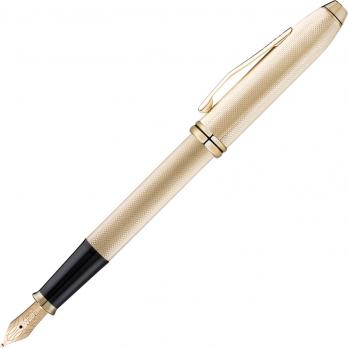 Cross Townsend - Brushed Plated GT, перьевая ручка, M