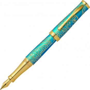 Cross Year of the Monkey 2016 - Teal GT, перьевая ручка, M