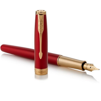 Parker Sonnet Core - LaqRed GT, перьевая ручка, M, BL
