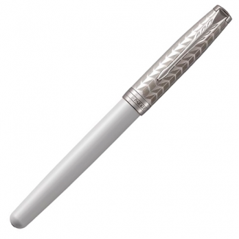 Parker Sonnet Premium - Pearl Metal PGT, перьевая ручка, F, BL
