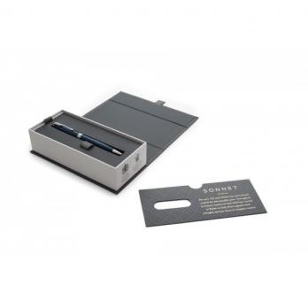 Parker Sonnet Core - LaqBlue CT SLIM, шариковая ручка, M, BL