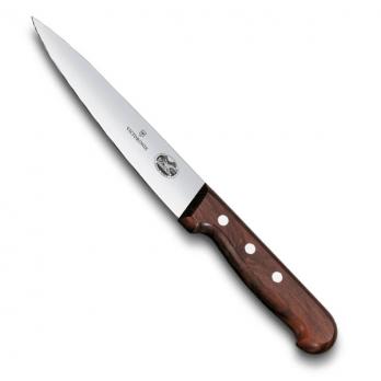 Нож Victorinox разделочный, лезвие 22 см, дерево