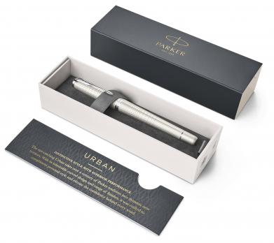 Parker Urban Premium - Pearl Metal CT, перьевая ручка, F