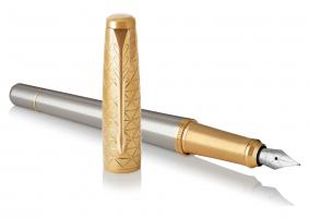 Parker Urban Premium - Aureate Powder GT, перьевая ручка, F