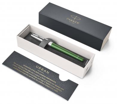 Parker Urban Premium - Green CT, ручка-роллер, F, BL
