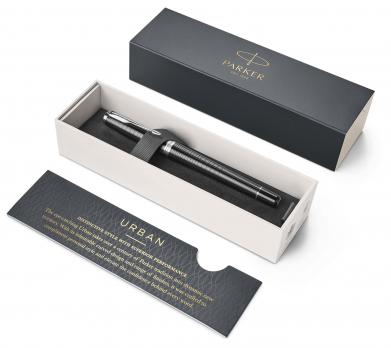 Parker Urban Premium - Ebony Metal CT, ручка-роллер, F, BL