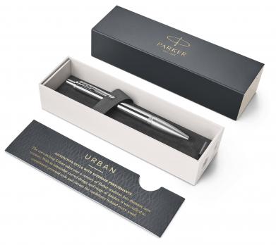 Parker Urban Premium - Silvered Powder CT, шариковая ручка, M